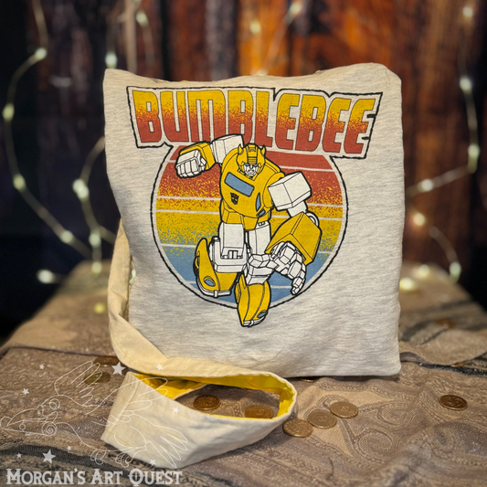 Upcycled Bumblebee Bag