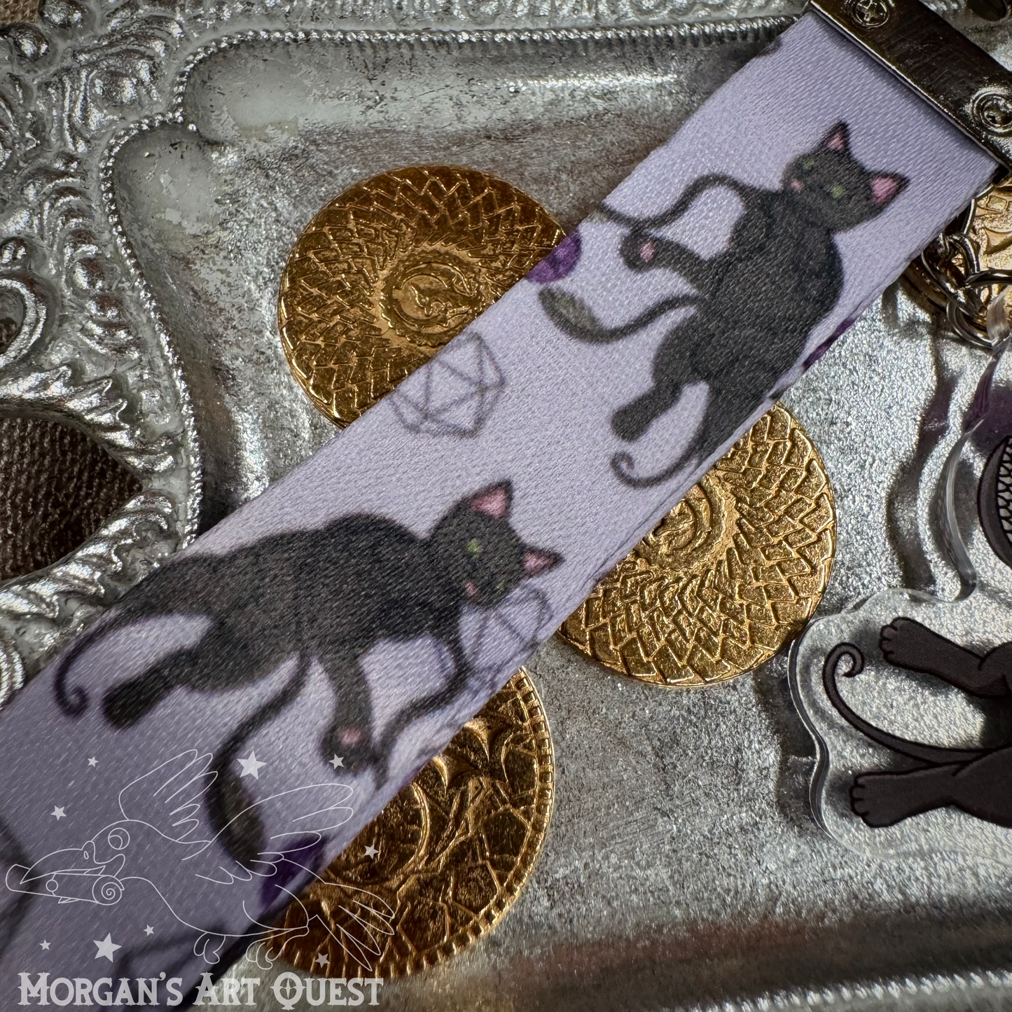 Tentacle Kitten Wristlet