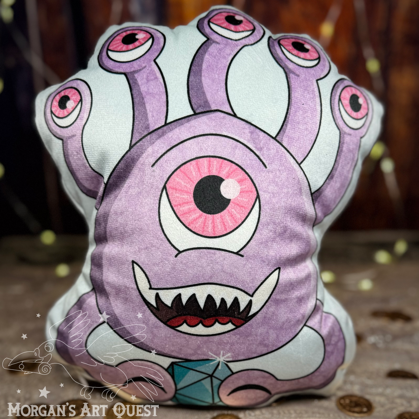 Eyeball Monster Pillow Plush