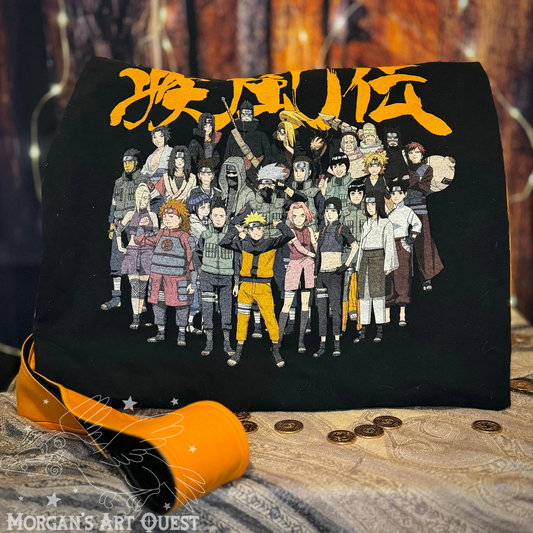 Upcycled Naruto Bag