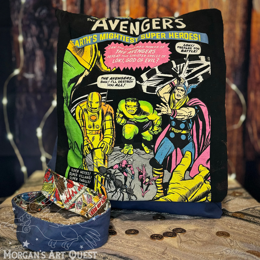 Upcycled Avengers Bag