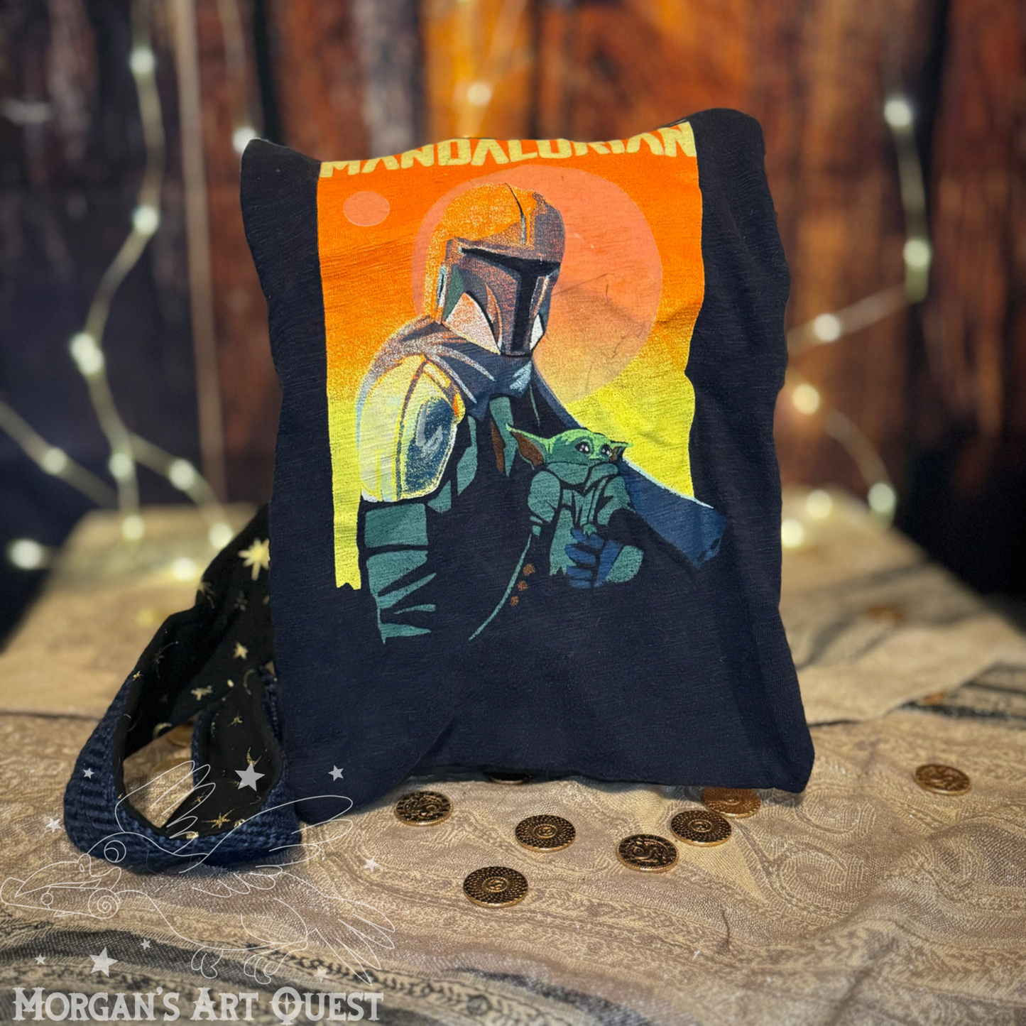 Upcycled Mandolorian Bag