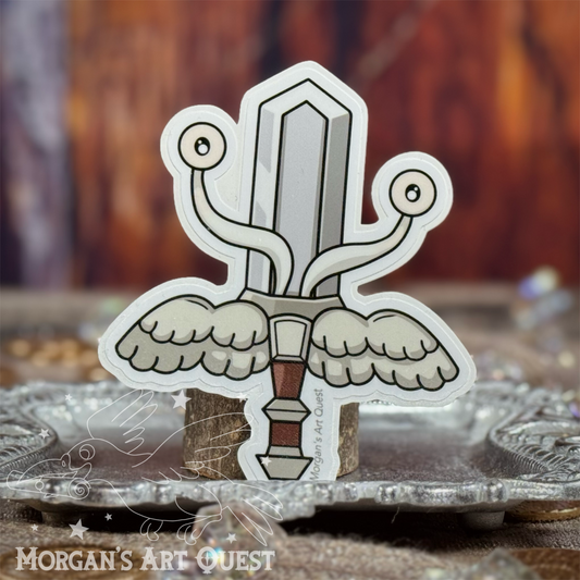 Mollusk Sword Sticker