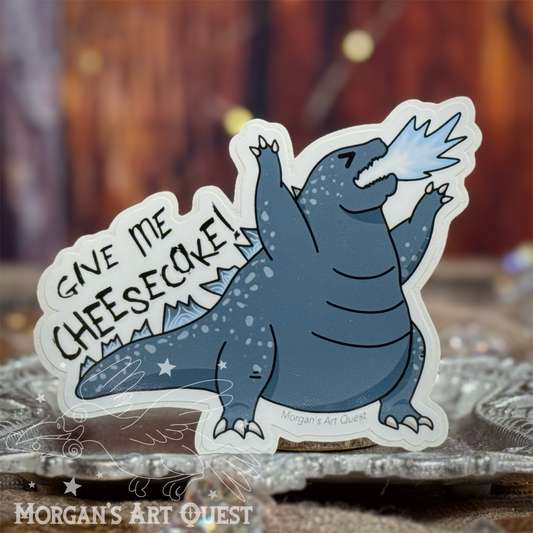 Chonkzilla V.2 Sticker