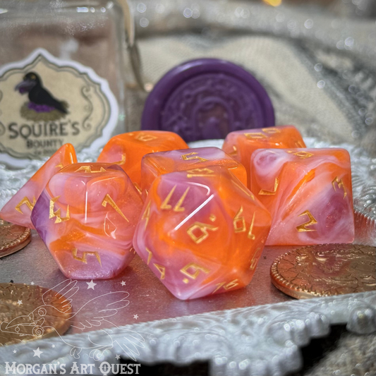 Standard Dice - Volcanic Forge