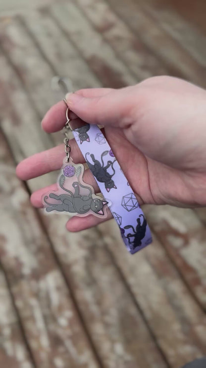 Tentacle Kitten Wristlet