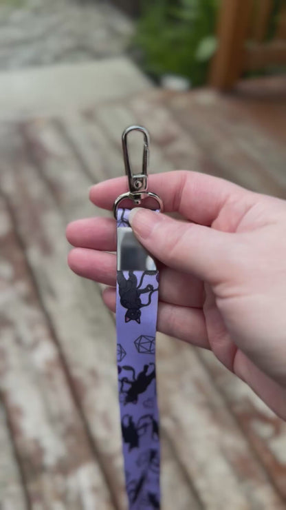 Tentacle Kitten Safety Lanyard