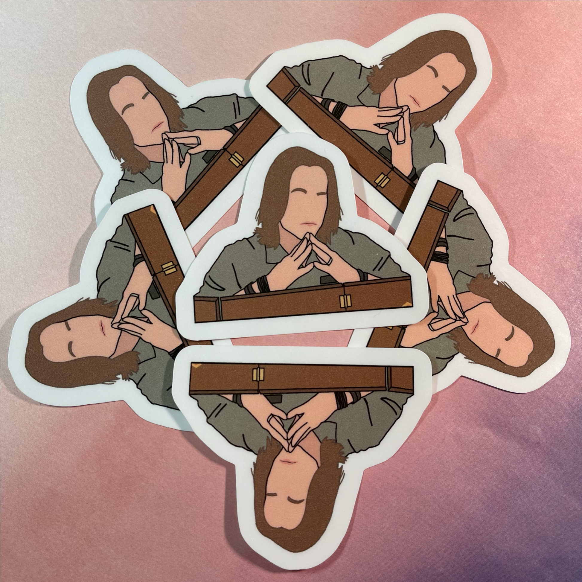Critical Role Players Stickers - Morgan's Art Quest